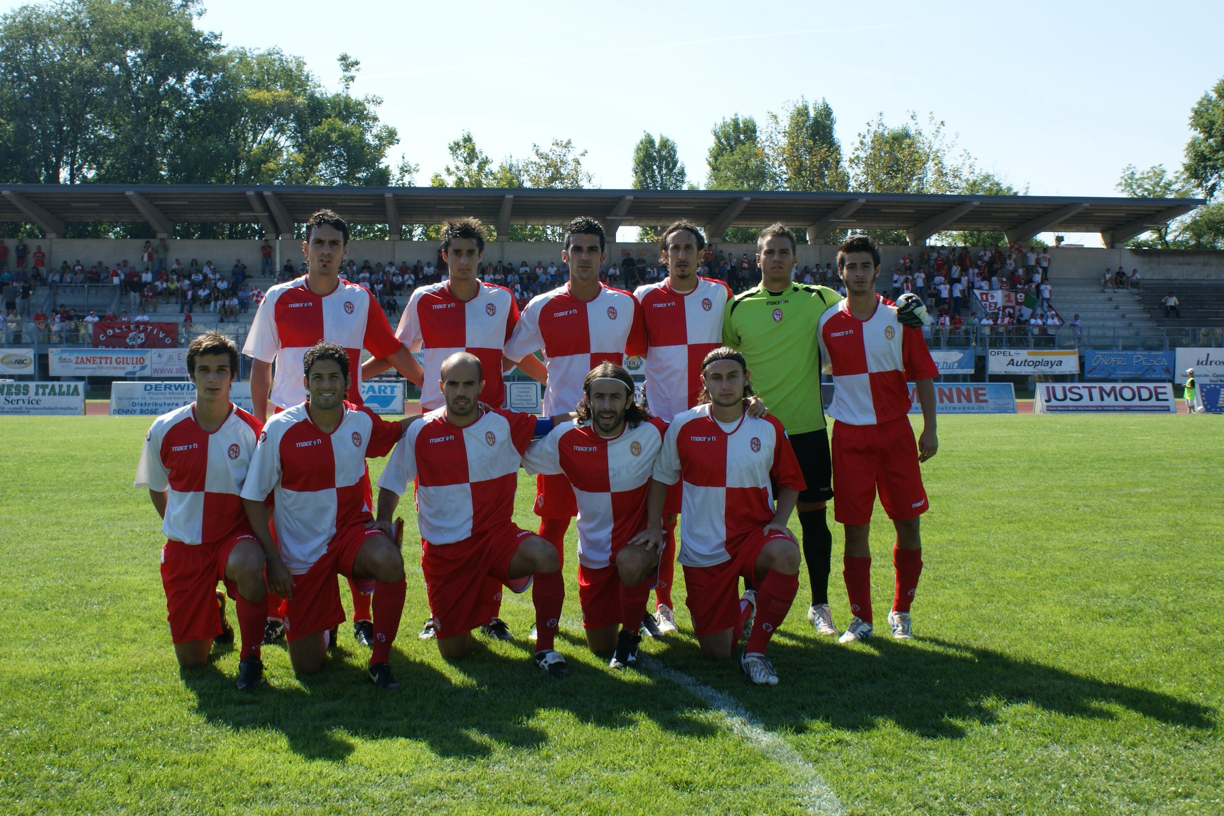 La formazione della Rimini Calcio 2010 2011