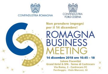 Target Sinergie partner a Castrocaro Terme di Romagna Business Meeting Logo di Romagna Business Meeting dicembre 2018