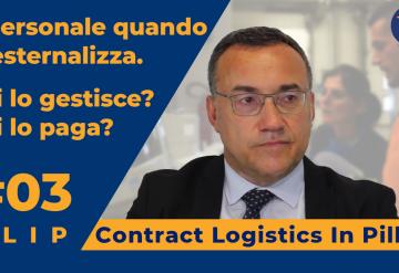 Davide Zamagni nella copertina della terza puntata di Clip - Contract Logistics in pillole