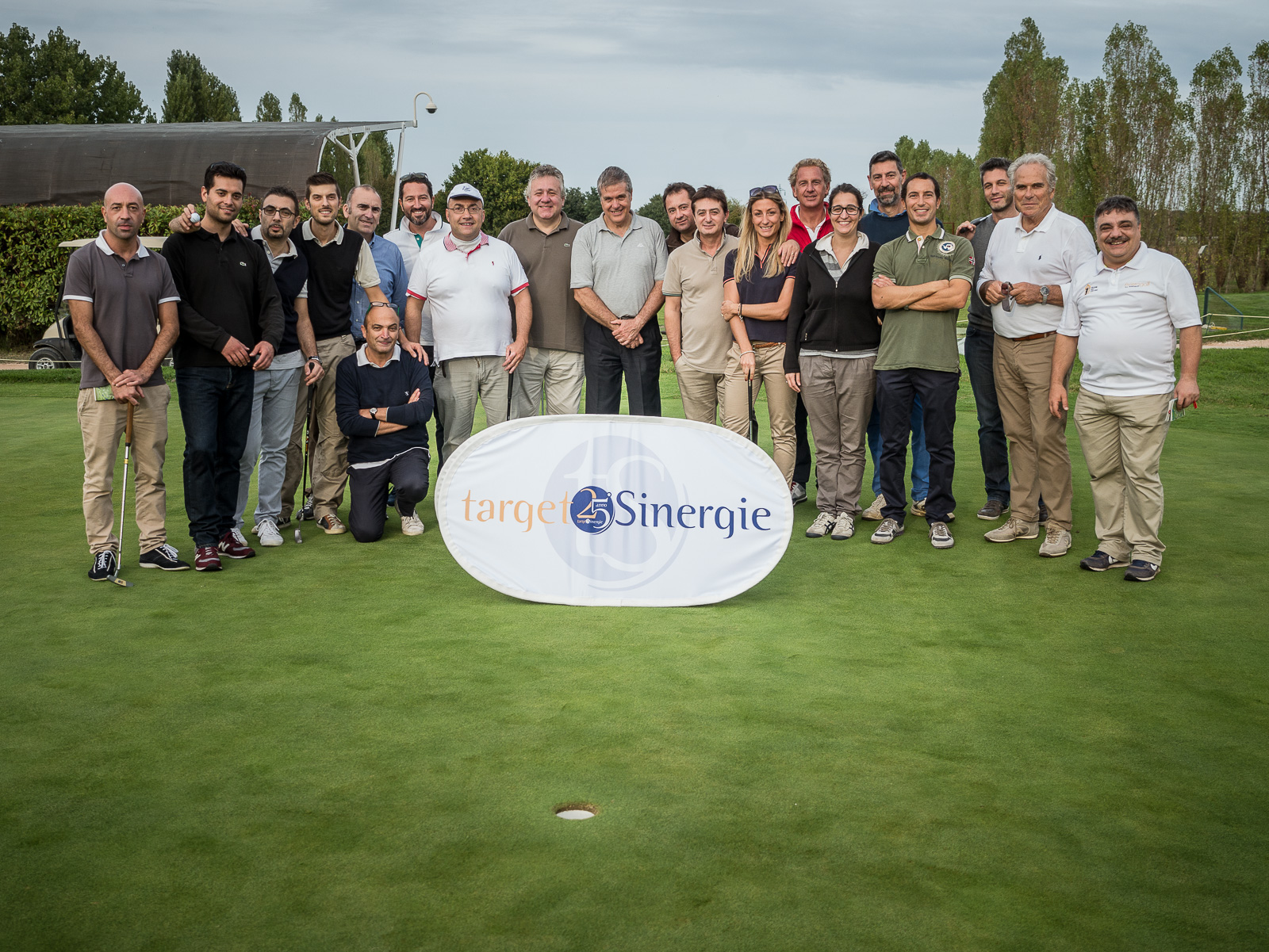Foto di gruppo Golf School Target Sinergie