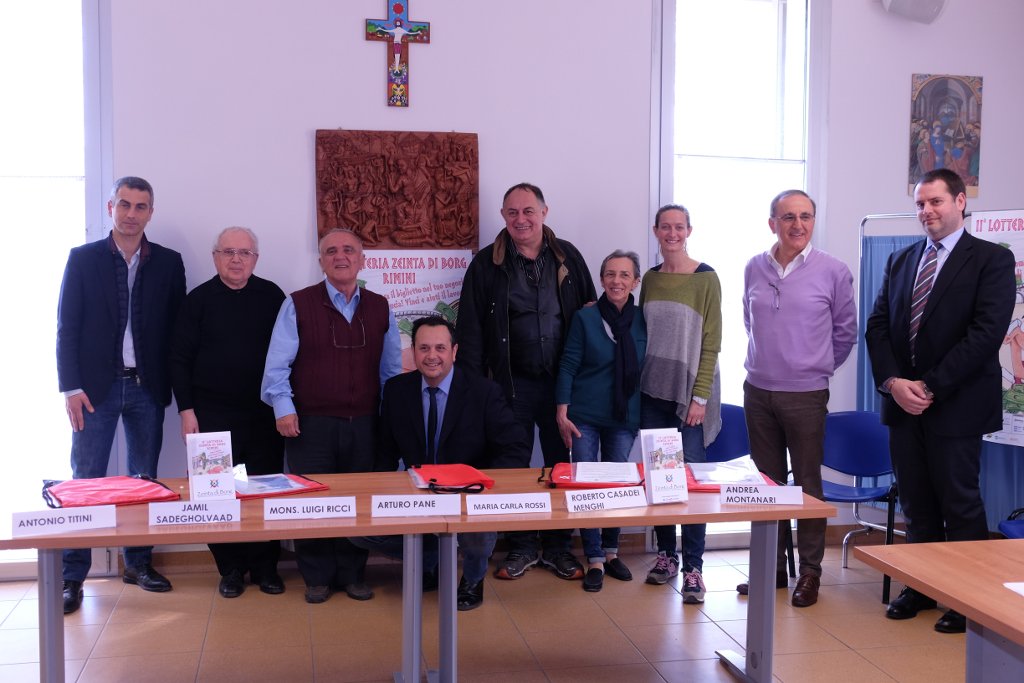 Presentazione lotteria Caritas Rimini Fondo per il lavoro